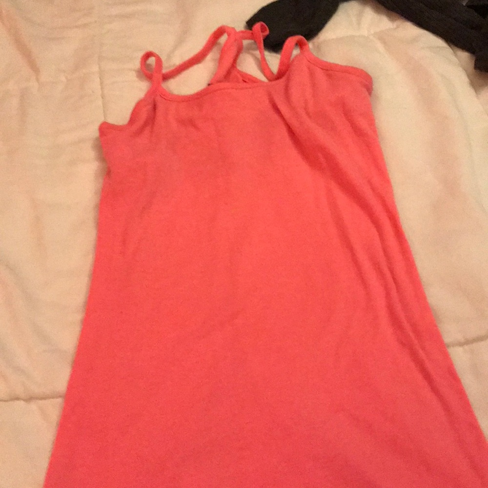 Wet seal built in bra tank